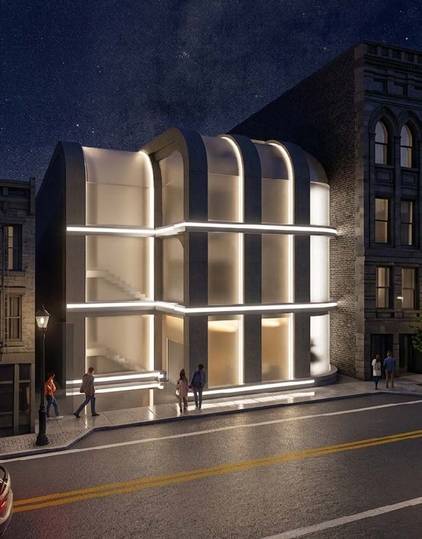 Community Arts Center — Studio — Mid-block infill