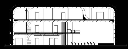 Axonometric — massing iterations